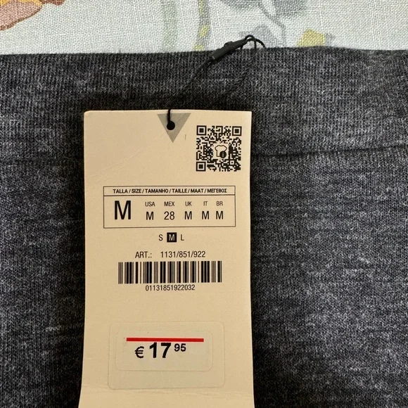 NWT Zara Gray Handkerchief Skirt - Picture 3 of 5